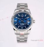 Super Clone Rolex Sky-Dweller AI Factory Swiss 9001 Blue Dial /1:1 Copy Watch